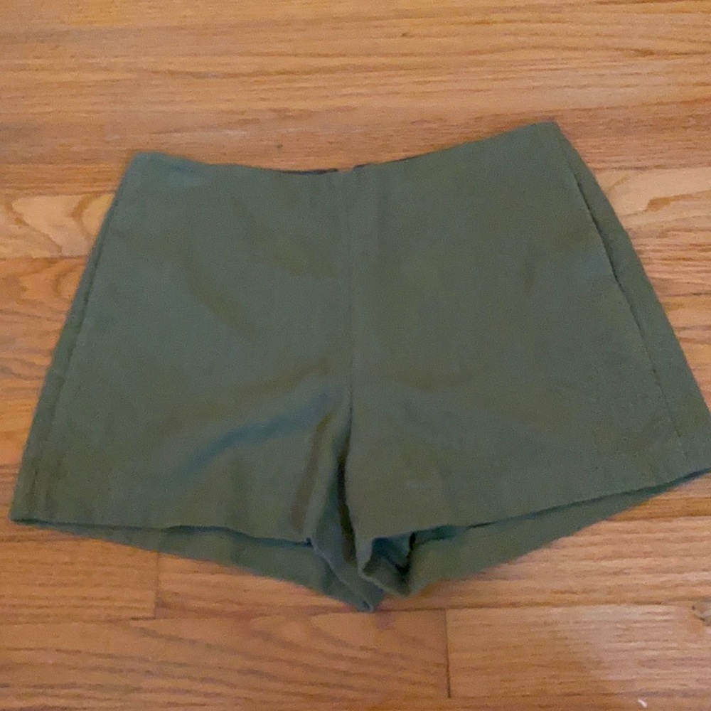 Tory Burch Green Shorts